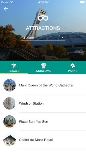 Montreal Travel Guide Screenshot 1