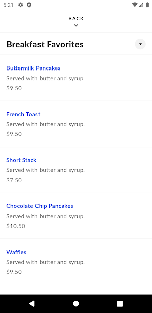 57's All American Grill Screenshot 2