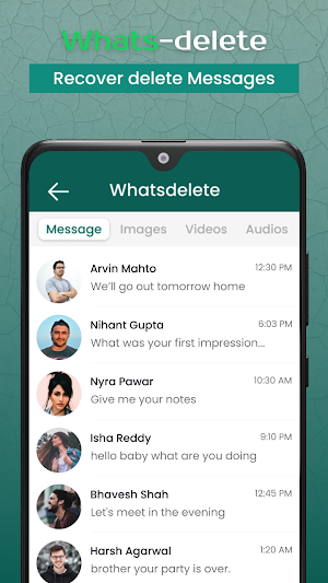 WhatsDelete - Recover Messages Screenshot 3