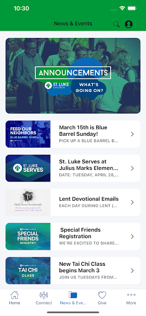 St. Luke Church Lexington, KY Screenshot 2