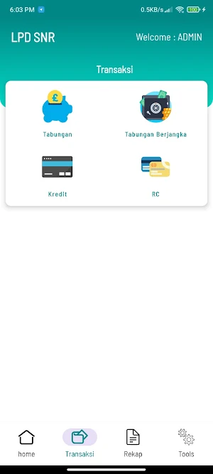 SNR Simpan Pinjam Screenshot 2