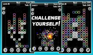 Glow Block – Neon Blocks Game Screenshot 1