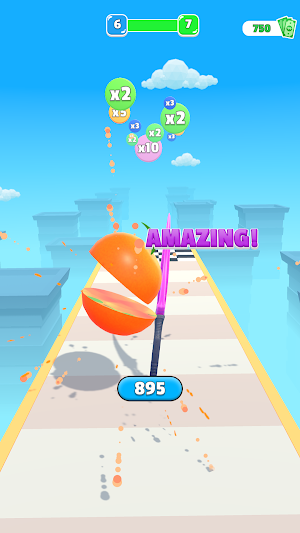 Slice Rush! Screenshot 0