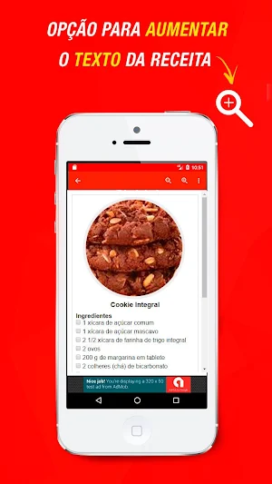 Receitas de Cookies Screenshot 2