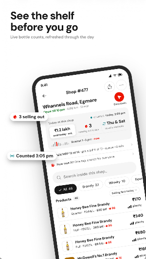 Sarakku: TASMAC Price & Stock Screenshot 2
