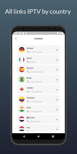 m3u play list Screenshot 1