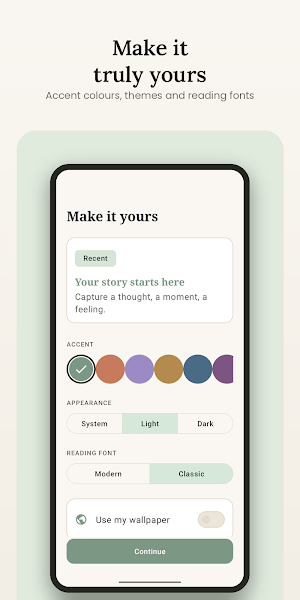 Diary Notebook Screenshot 3
