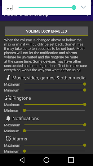Audio Crank Clamp Screenshot 2