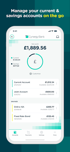 Cynergy Bank Mobile Banking Screenshot 2