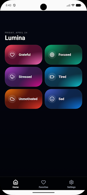 Lumina - Daily Motivation Screenshot 0