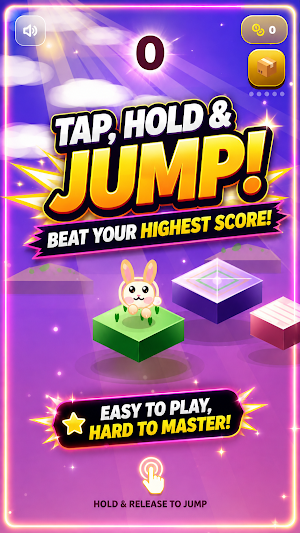 Mochi Bounce: Bunny Hop Jump Screenshot 0