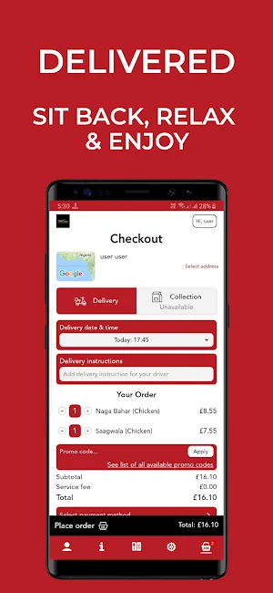 Tiffins Indian Takeaway Screenshot 2
