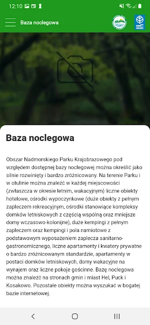 Nadmorski Park Krajobrazowy Screenshot 0