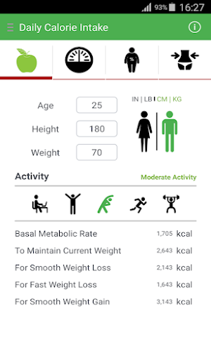 Ideal Weight Calculator Screenshot 0