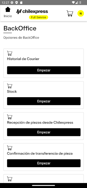 Full Service Chilexpress Screenshot 2