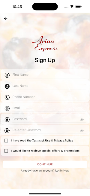 ARIAN EXPRESS Screenshot 2