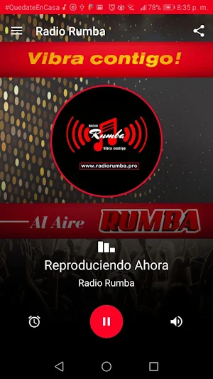 Radio Rumba.pro Screenshot 1
