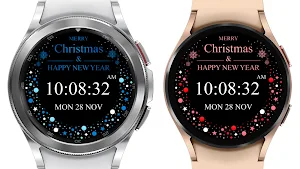 AZ215 Christmas Watch Face Screenshot 3