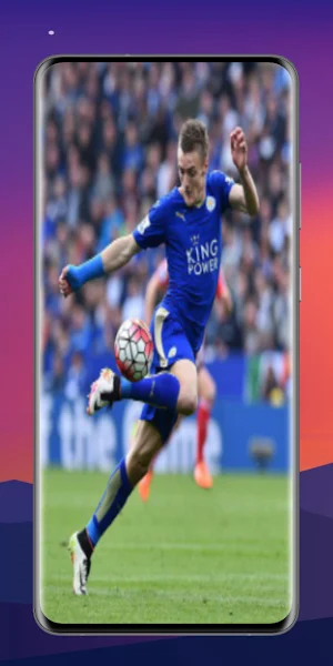 Jamie Vardy 4K Wallpaper Screenshot 1