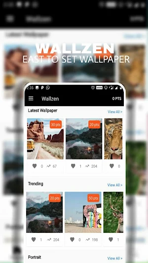 Wallzen - 4K HD Wallpapers Screenshot 3