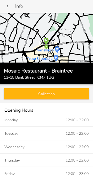 Mosaic Restaurant - Braintree Screenshot 3