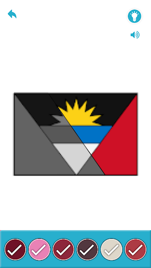 Flags Pixelart Color by Number Screenshot 2