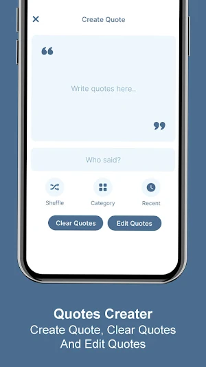 Quotes Creator, Quotes Maker Screenshot 2