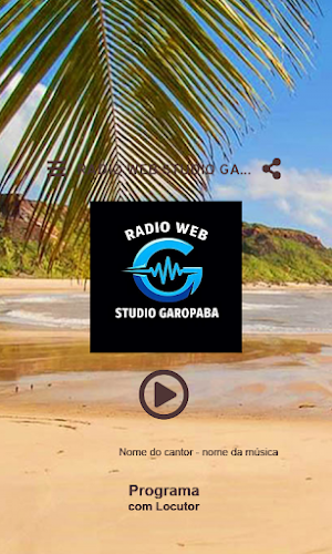 RADIO WEB STUDIO GAROPABA Screenshot 0