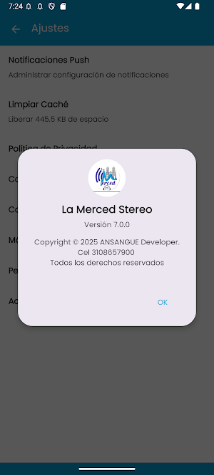 La Merced Stereo Screenshot 2