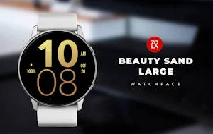 Beauty Sand Large Watch Face Screenshot 0
