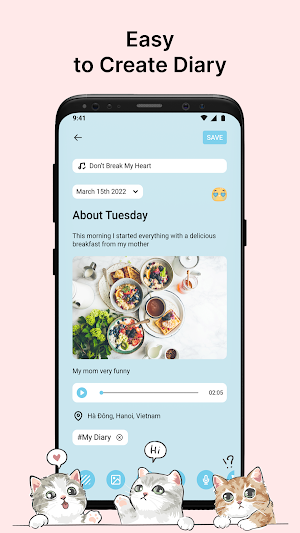 Daily Diary Journal - My Diary Screenshot 1