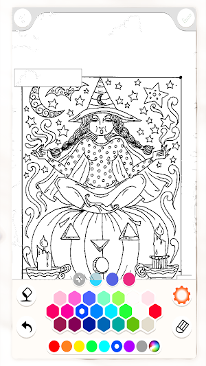 Spooky Halloween Coloring Book Screenshot 3