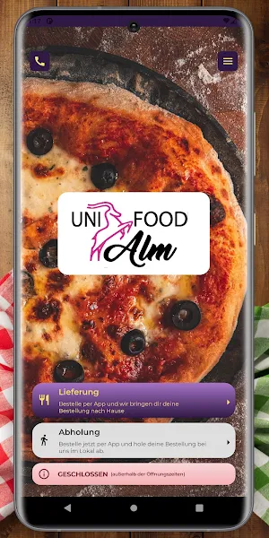 Uni Alm Food Screenshot 0
