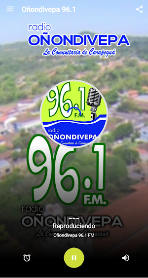 Oñondivepa 96.1 FM - Carapeguá Screenshot 1