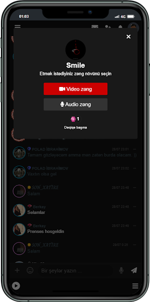 Turk Azeri Chat | Azeri sohbet Screenshot 0