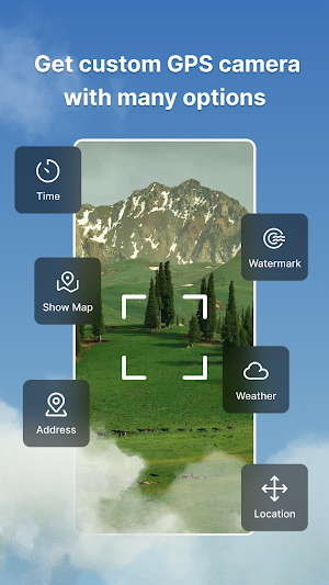 Camera - Leave a footprint Screenshot 1