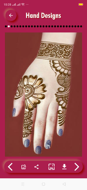 Eid Mehndi Designs Offline - Latest Bridal mehndi Screenshot 1