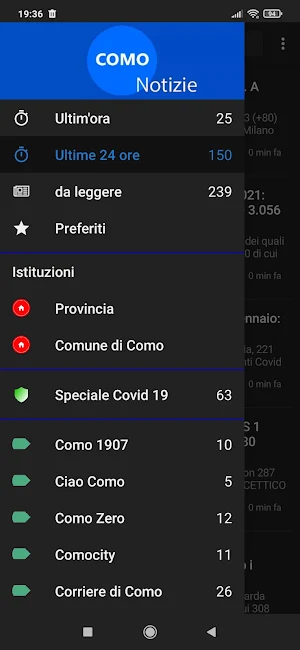 Como notizie Screenshot 0