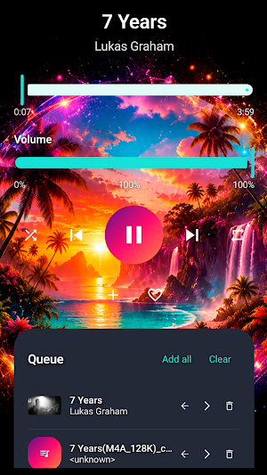 Music player Screenshot 0