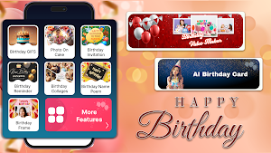 Birthday Wishes Video Maker Screenshot 0