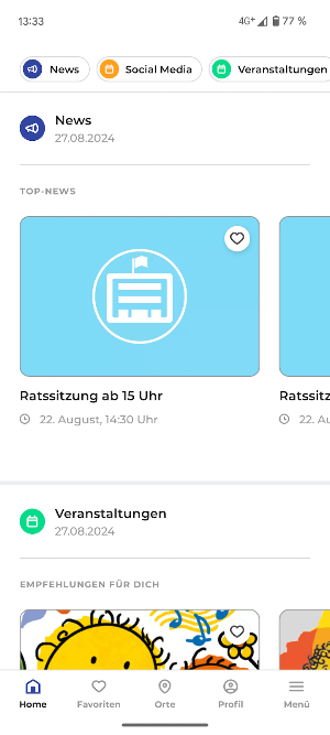 City-App Gelsenkirchen Screenshot 1