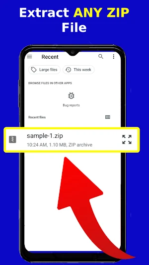 ZIP File Extractor Opener Rar Screenshot 3