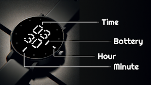 Dot Matrix - Watch Face Screenshot 1