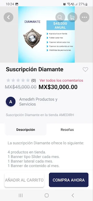 Amedirh Store Screenshot 1