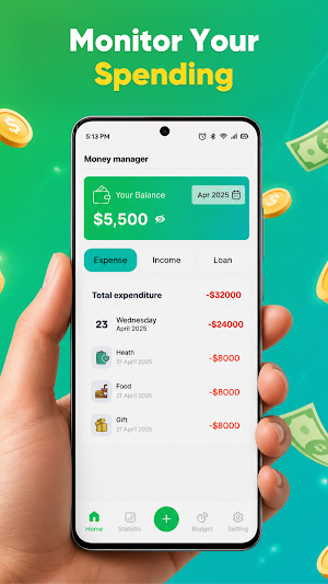 Income Tracker: Expense Log Screenshot 0