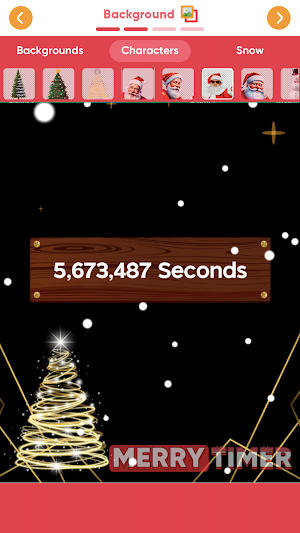 Christmas Countdown Tracker Screenshot 0