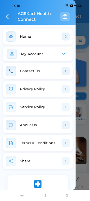 AGSKart Health Connect Screenshot 1