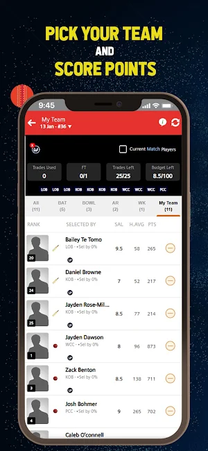ALLT20 Fantasy Screenshot 0