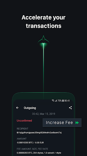 Green: Bitcoin Wallet Screenshot 3