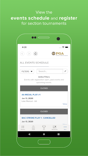 NorCal PGA Screenshot 3
